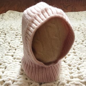 Catya Italy 100% Merino Wool Pink Baby Balaclava